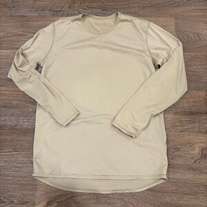US Army ECWCS Gen III Polartec Lightweight Cold Weather Undershirt Tan Med/Reg
